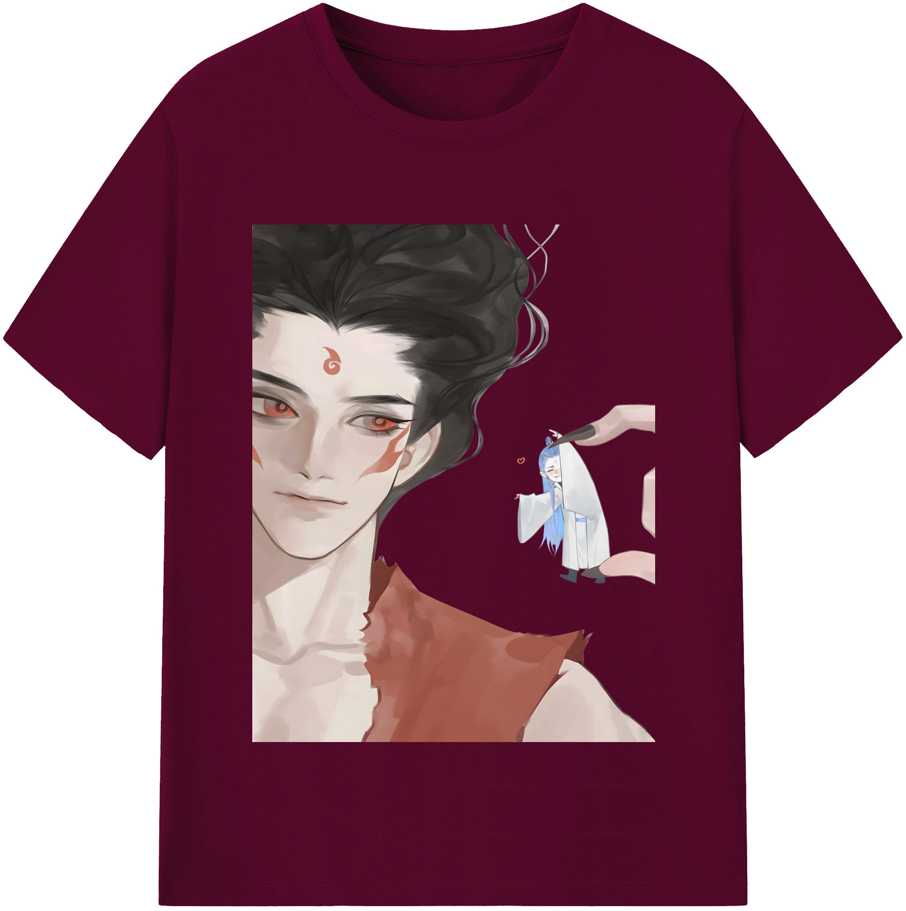 （画像用） Ne Zha 2 ナタ 魔童の大暴れ レディースカジュアルプリントTシャツ（綿100％）